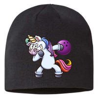 Dabbing Unicorn Bowling  Sustainable Beanie