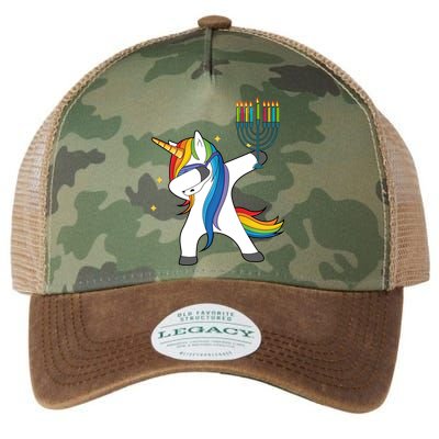 Dabbing Unicorn Hanukkah Legacy Tie Dye Trucker Hat
