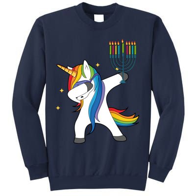 Dabbing Unicorn Hanukkah Sweatshirt