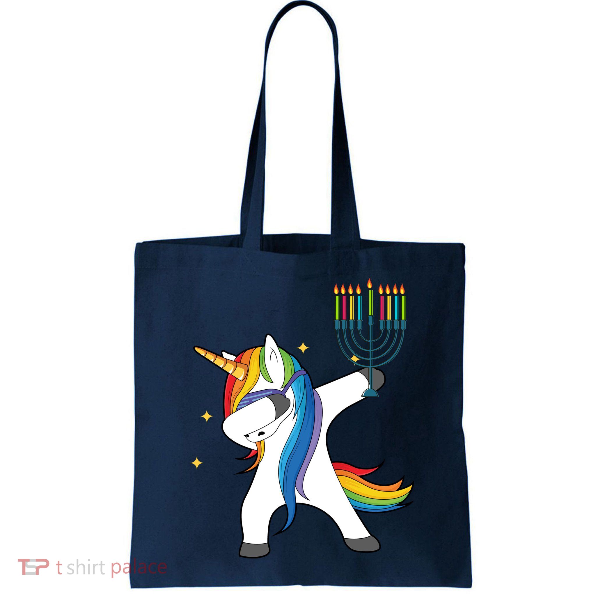 Dabbing Unicorn Hanukkah Bag