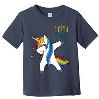 Dabbing Unicorn Hanukkah Toddler T-Shirt