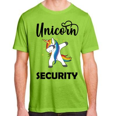 Dabbing Unicorn Security Adult ChromaSoft Performance T-Shirt