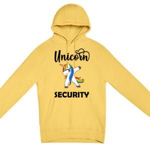 Dabbing Unicorn Security Premium Pullover Hoodie