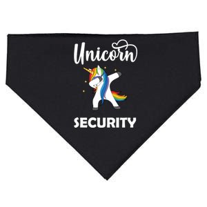 Dabbing Unicorn Security USA-Made Doggie Bandana