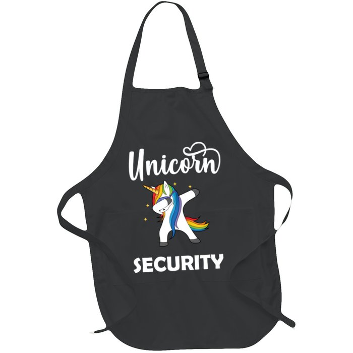 Dabbing Unicorn Security Apron