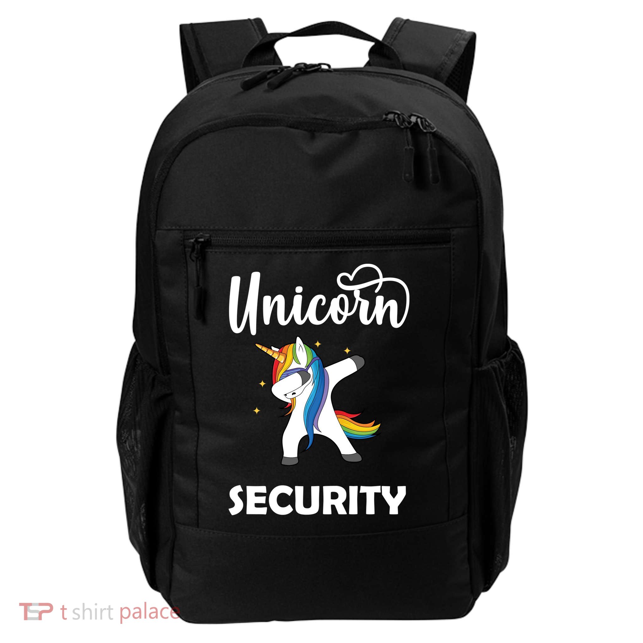 Dabbing Unicorn Security Daily Commute Backpack