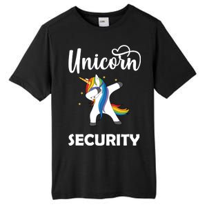 Dabbing Unicorn Security Tall Fusion ChromaSoft Performance T-Shirt