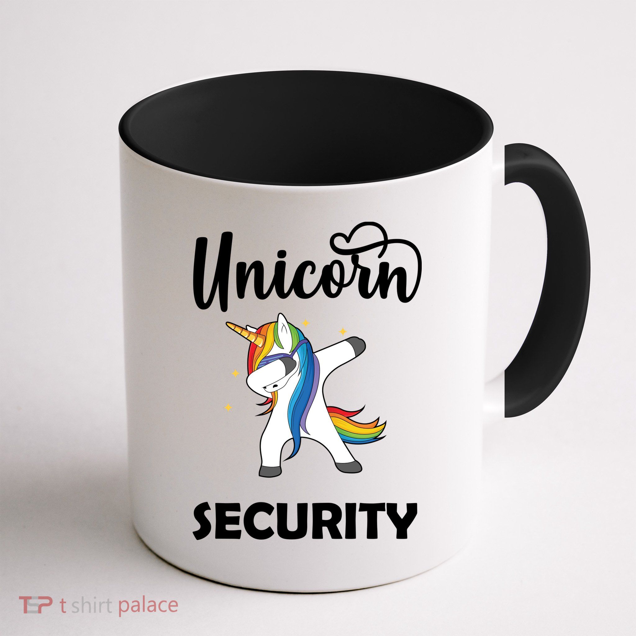 Dabbing Unicorn Security Mug