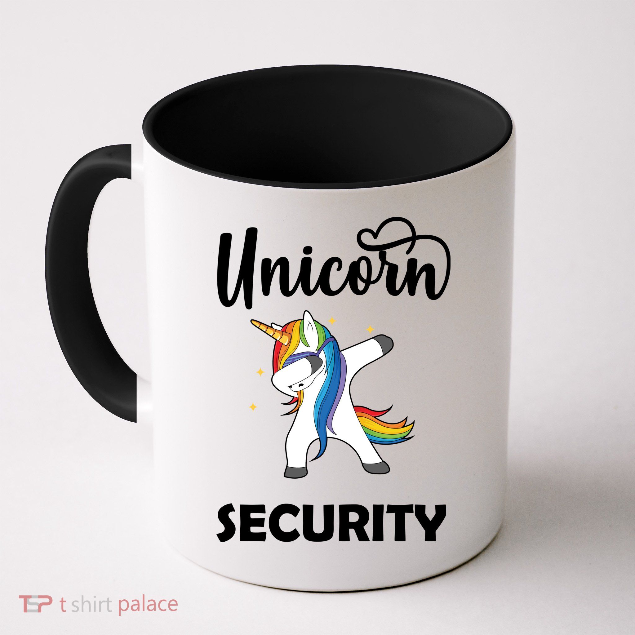 Dabbing Unicorn Security Mug