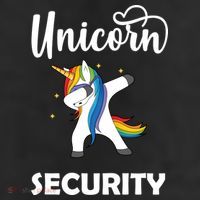 Dabbing Unicorn Security Beanie