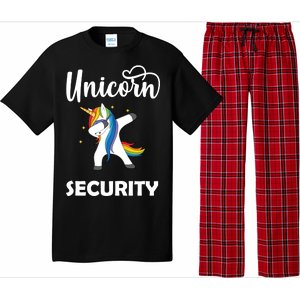 Dabbing Unicorn Security Pajama Set