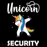 Dabbing Unicorn Security 16 in Basic Backpack