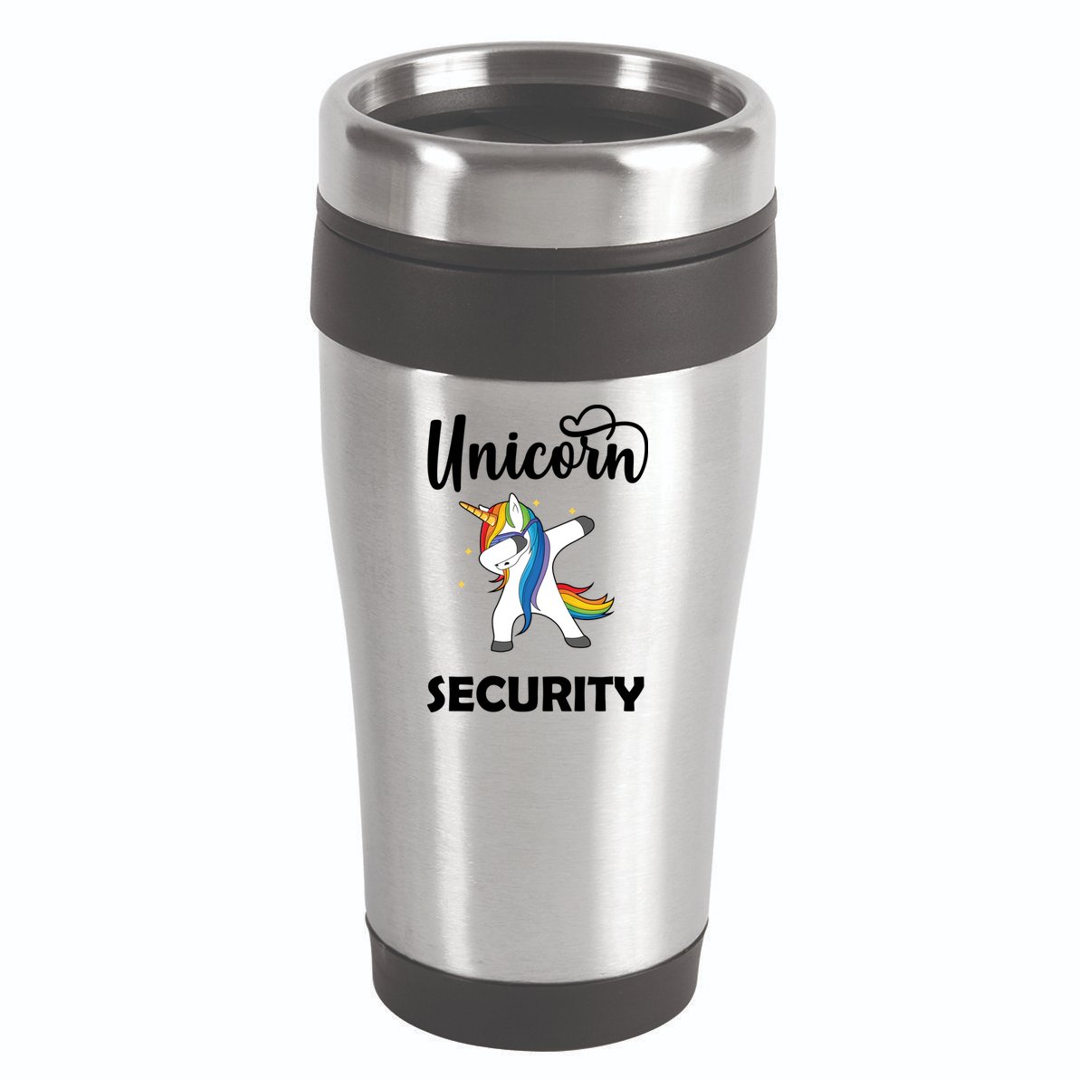 Dabbing Unicorn Security 16oz Travel Tumbler