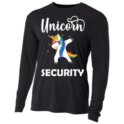 Dabbing Unicorn Security Cooling Performance Long Sleeve Crew