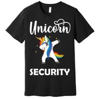 Dabbing Unicorn Security Premium T-Shirt