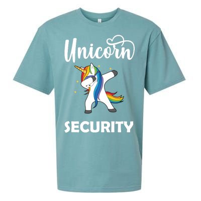 Dabbing Unicorn Security Sueded Cloud Jersey T-Shirt