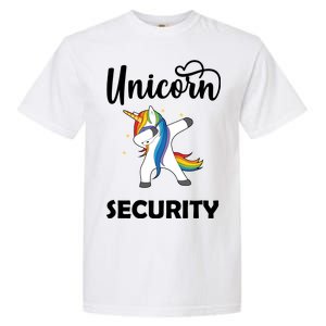 Dabbing Unicorn Security Garment-Dyed Heavyweight T-Shirt