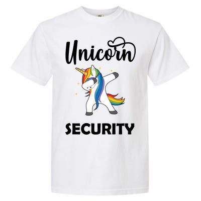 Dabbing Unicorn Security Garment-Dyed Heavyweight T-Shirt