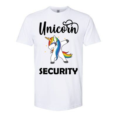 Dabbing Unicorn Security Softstyle CVC T-Shirt