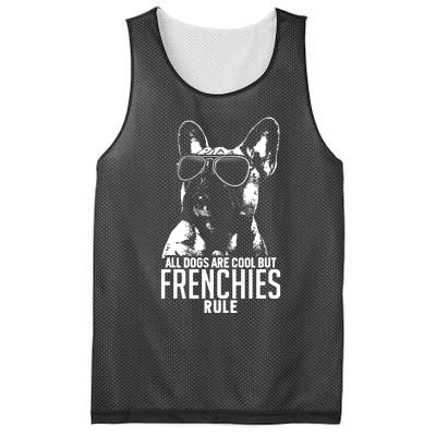 Dogs Are Cool But French Bulldogs Rule Funny Mesh Reversible Basketball Jersey Tank