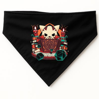 Dungeon And Cats Tabletop Gaming Role Player USA-Made Doggie Bandana