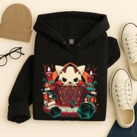 Dungeon And Cats Tabletop Gaming Role Player Hoodie