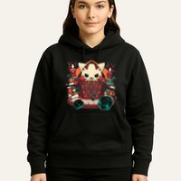 Dungeon And Cats Tabletop Gaming Role Player Hoodie