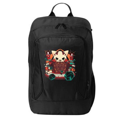 Dungeon And Cats Tabletop Gaming Role Player City Backpack