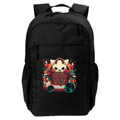 Dungeon And Cats Tabletop Gaming Role Player Daily Commute Backpack
