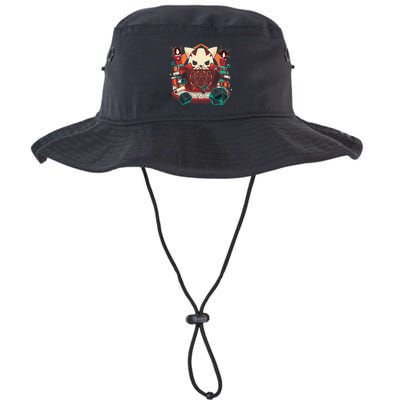 Dungeon And Cats Tabletop Gaming Role Player Bucket Hat