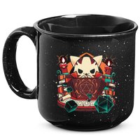 Dungeon And Cats Tabletop Gaming Role Player 15oz Campfire Ceramic Mug