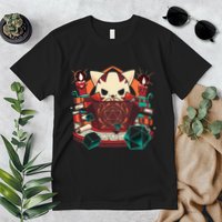 Dungeon And Cats Tabletop Gaming Role Player Premium T-Shirt