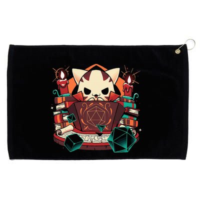 Dungeon And Cats Tabletop Gaming Role Player Grommeted Golf Towel