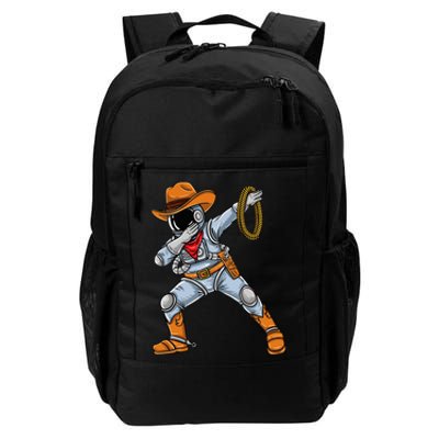 Dabbing Astronaut Cowboy Space Halloween Daily Commute Backpack