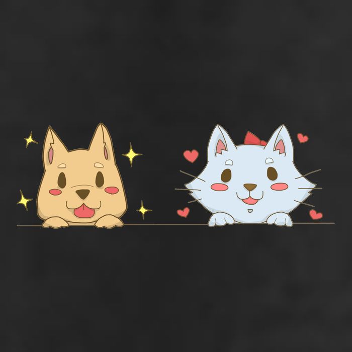 Dog And Cat Cute Animal Lover Beanie