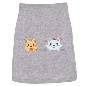 Dog And Cat Cute Animal Lover Doggie Tank