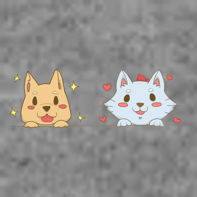 Dog And Cat Cute Animal Lover T-Shirt
