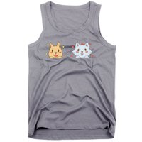 Dog And Cat Cute Animal Lover Tank Top