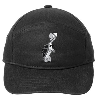 Duck and Cover Vintage Bert the Turtle Cold War 7-Panel Snapback Hat