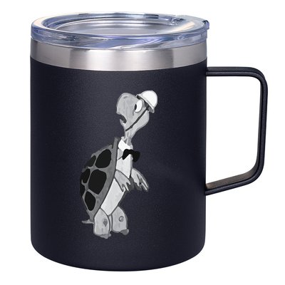 Duck and Cover Vintage Bert the Turtle Cold War 12oz Stainless Steel Coffee Mug
