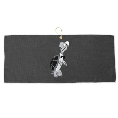 Duck and Cover Vintage Bert the Turtle Cold War Large Microfiber Waffle Golf Towel