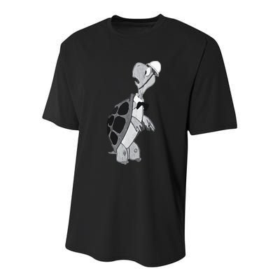 Duck and Cover Vintage Bert the Turtle Cold War Youth Performance Sprint T-Shirt