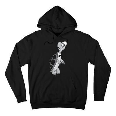 Duck and Cover Vintage Bert the Turtle Cold War Tall Hoodie