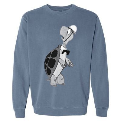 Duck and Cover Vintage Bert the Turtle Cold War Garment-Dyed Sweatshirt