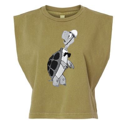 Duck and Cover Vintage Bert the Turtle Cold War Garment-Dyed Women's Muscle Tee