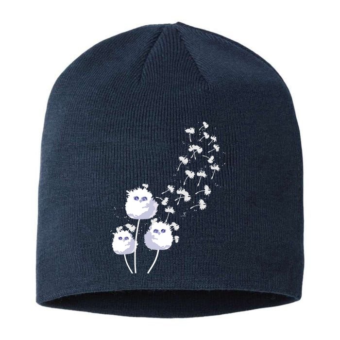 Dandelion And Cute Owls | Owl Lover Sustainable Beanie