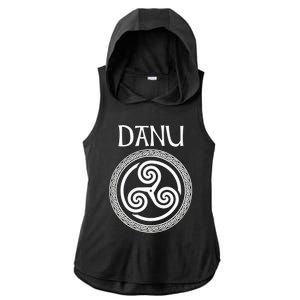 Danu Ancient Celtic Goddess Of Mothers And Earth Gift Ladies PosiCharge Tri-Blend Wicking Draft Hoodie Tank