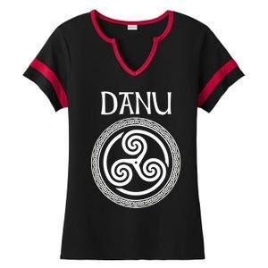 Danu Ancient Celtic Goddess Of Mothers And Earth Gift Ladies Halftime Notch Neck Tee