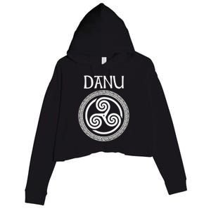 Danu Ancient Celtic Goddess Of Mothers And Earth Gift Crop Fleece Hoodie