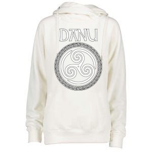 Danu Ancient Celtic Goddess Of Mothers And Earth Gift Womens Funnel Neck Pullover Hood